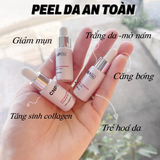 Bộ sản phẩm inh chất Peel tái tạo da chuyên sâu, loại bỏ da hư tổn, cải thiện làn da CNP Rx Skin Rejuvenating Intensive Pee