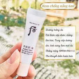 Kem Chống Nắng Dưỡng Trắng Whoo trắng nâng tone Gongjinhyang Seol Radiant White Tone Up Sunscreen SPF50+/PA++++ - mini 6ml