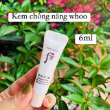 Kem Chống Nắng Dưỡng Trắng Whoo trắng nâng tone Gongjinhyang Seol Radiant White Tone Up Sunscreen SPF50+/PA++++ - mini 6ml