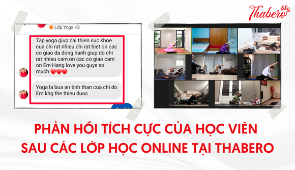 Cảm nhận của học viên Thabero sau các khoá học Yoga online