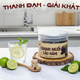 Chanh Muối Lâu Năm Thực Dưỡng sức khỏe, giữ ấm cổ họng Ông Cụ Giao Cả 220g - HSD :2031/08