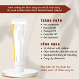 Kem Dưỡng sáng da, mờ thâm nám, tàn nhang, se khít lỗ chân lông Celimax Pore + Dark Spot Brightening Cream