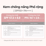 Set Kem Chống Nắng Nâng Tone Hồng d'Alba Waterfull Tone-Up Sun Cream SPF50+ PA++++ (2 x 50ml) - MÀU HỒNG