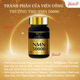 Viên uống trường thọ trẻ hóa, đẹp da, chống lão hoá cao cấp NMN Premium 50000mg Shin Nihon Healt
