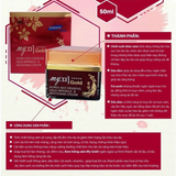 Kem dưỡng hồng sâm dưỡng trắng da, cung cấp độ ẩm & đàn hồi da My Gold Korea Red Ginseng Aqua Wrinkle & Whitening Cream - Kem sâm vuông