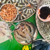 Khô cá cơm rang tỏi ớt vị thơm ngon đậm đà - Hủ 250 gr