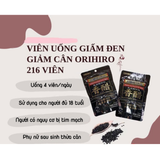 Viên Uống Giấm Đen Hỗ Trợ Giảm Cân, Tăng Cường Sức Khỏe Orihiro