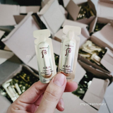 Sample Sữa rửa mặt tái sinh da, chống lão hoá Whoo Cheongidan Radiant Cleansing Foam (120 tép x 1ml =120ml)