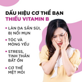 Viên Uống  Vitamin B Tổng Hợp  giãm mệt mỏi và đau nhức cổ vai và lưng  DHC Vitamin B Mix