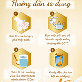 Sữa Bột Dinh Dưỡng  Canxi giãm 90% lactose dể tiêu và cung cấp Protein Dành Cho Người Lớn Bean Stalk Onaka Ni Yasashi