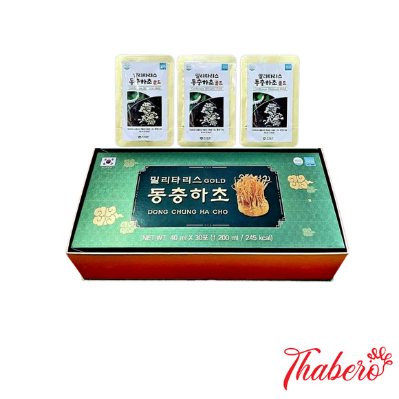 Tinh chất Đông trùng hạ thảo dạng nước bổ phổi dưởng khí huyết tăng cường sức khoẻ, giảm mệt mỏi, bảo vệ gan, chống lão hoá Kana Hàn Quốc