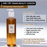 Dầu Tẩy Trang nhân sâm làm sạch sâu Beauty of Joseon Ginseng Cleansing Oil - HSD:2028/03/28