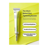 Bộ đôi serum và booster chống lão hoá, săn chắc da, xoá mờ nếp nhăn  Celimax The Vita-A Retinol Serum & Retinal Booster