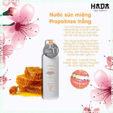 Nước súc miệng  Propolinse Nhật Bản sạch mãng bám, ngừa viêm nướu răng, khử mùi hôi miệng, giãm đắng miệng , giãm nhiệt miệng và viêm họng