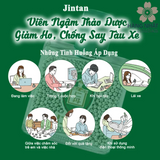Viên ngậm thảo dược giảm ho,tan đàm và  hỗ trợ tiêu hoá Jintan Nhật Bản
