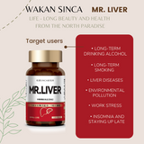Viên Uống bổ gan Mr Liver giúp giải độc gan hổ trợ tăng kháng thể lọc máu và cơ thể khoẻ mạnh giãm đau nhức và sáng da  Nhật Bản