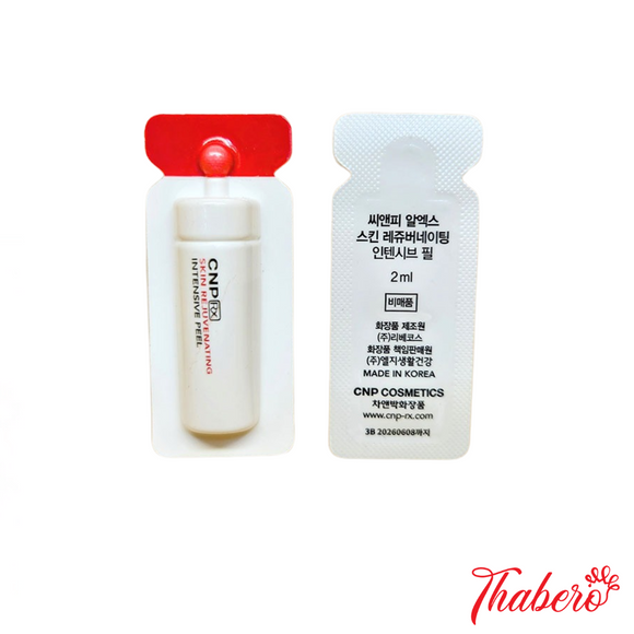 Sample Tinh chất Peel tái tạo da chuyên sâu, loại bỏ da hư tổn, cải thiện làn da CNP Rx Skin Rejuvenating Intensive Peel (2ml/ống x30 ống =60ml)