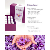 Nước uống collagen nhụy hoa nghệ tây Saffron Collagen 3000mg tăng cường sức đề khán, làm đẹp da, chống nhăn, ngừa mụn, trị nám