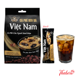 CÀ PHÊ ĐEN ĐÁ Việt Nam Hòa Tan TGT - Cà phê của người sành điệu (18 gói x 18g)