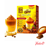 Cafe Kem Dẻo Hòa Tan Vị Cacao Tâm Châu (Tam Chau Instant Cocoa Coffee Mix with Creamy Foam) 200g
