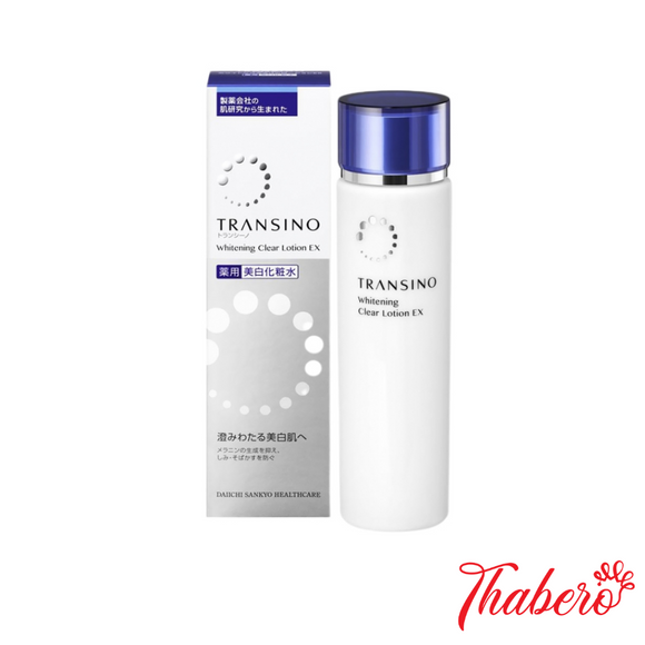 Nước Hoa Hồng Trị Nám, Cải Thiện Nếp Nhăn, Dưỡng Trắng Sáng Da Transino Whitening Clear Lotion EX