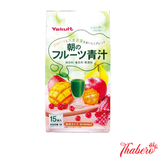 BỘT NƯỚC ÉP LÚA MẠCH CHẤT XƠ RAU CỦ THẠCH LỌC RUỘT BUỔI SÁNG VÀ BỔ SUNG SẮT TẠO MÁU MỚI TĂNG CƯỜNG SỨC KHOẺ YAKULT MORNING FRUIT AOJIRU - VỊ TRÁI CÂY