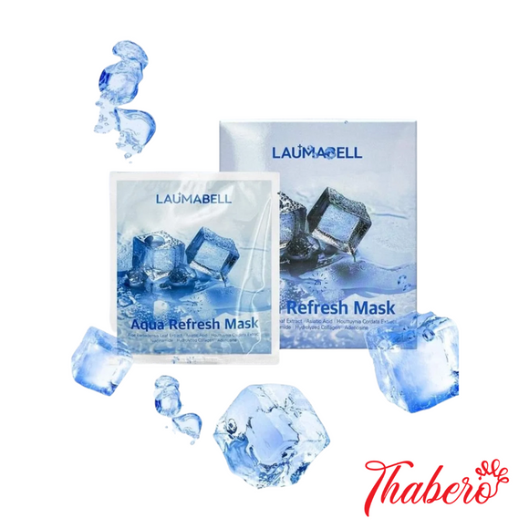 Mặt Nạ Thạch Ngậm Nước, Dưỡng Ẩm, Tăng Độ Đàn Hồi Collagen Laumabell Aqua Refresh Mask Hàn Quốc