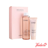 Set Dầu tẩy trang + Sữa rửa mặt sạch sâu OHUI Miracle Moisture Cleansing Oil Special Set