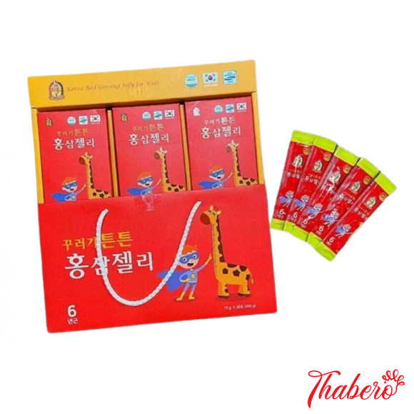 Thạch hồng sâm trẻ em tăng cường hệ miễn dịch, phát triển chiều cao toàn diện Dream Hàn Quốc