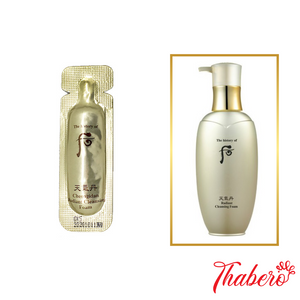 Sample Sữa rửa mặt tái sinh da, chống lão hoá Whoo Cheongidan Radiant Cleansing Foam (120 tép x 1ml =120ml)