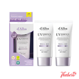Set Kem Chống Nắng Nâng Tone Tím D'Alba Waterfull Tone-Up Sun Cream Purple SPF50+ PA++++ (2 x 50ml)