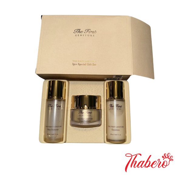 Set Dưỡng Da Phục Hồi, Trẻ Hoá, Căng Bóng Da & Chống Lão Hoá Ohui The First Geniture Intensive Mini 3SP