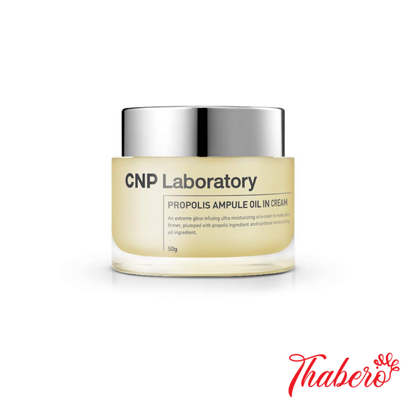 Kem dưỡng keo ong chuyên sâu dạng dầu dành cho da siêu khô CNP Laboratory Propolis Ampule Oil In Cream