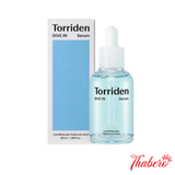 Tinh Chất Cấp Ẩm Đa Tầng, Phục Hồi Da lão hoá   Torriden Dive-In Low Molecular Hyaluronic Acid Serum