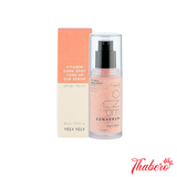 Serum chống nắng nâng tone, dưỡng trắng, chống lão hoá Vely Vely Vitamin Tone-Up Sun Serum 30ml