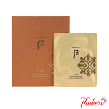 Mặt Nạ cao cấp Tinh Chất tinh chất sâm núi vàng hoa niên Whoo Cheongidan Radiant Regenerating Gold Concentrate Mask
