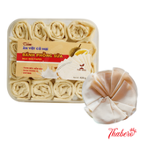 Bánh Phồng Sữa vị sầu riêng Ăn vặt cô Hai 420g