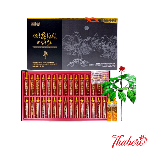 Tinh Chất Hồng Sâm Núi phục hồi thể chất, giãm mệt mỏi, tăng lưu lượng máu lưu thông  Kwangdong Hàn Quốc