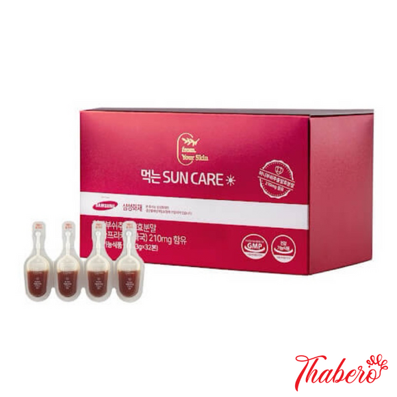 Nước uống bổ sung collagen dưởng da và  chống nắng, trắng da, giảm thâm nám tàn nhang SunCare From Your Skin - HSD ; ngày 29 tháng 4 năm 2026