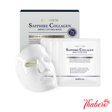 Mặt Nạ Thạch Nâng Cơ Và Chống Lão Hóa WellDerma Premium Sapphire Collagen Impact Fitting Maák - Trắng