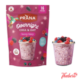 Yến mạch mix hạt chia hữu cơ  PRANA Overnight Chia & Oat - Vị  Berry Fairy