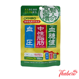 Viên Uống Hỗ Trợ Ổn Định Huyết Áp, Giảm Mỡ Máu Và Kiểm Soát Đường Huyết Orihiro.