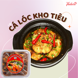 Cá lóc kho tiêu ngon đậm đà