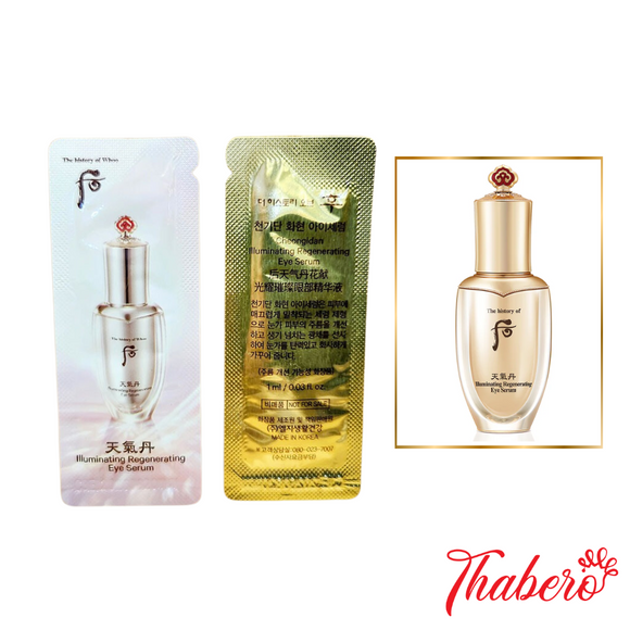Sample serum Mắt chống lão hoá tái sinh  Whoo Cheo Illuminating Regenerating Eye Serum ( hoa hiên )
