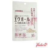 Viên uống hỗ trợ cân bằng nội tiết tố nữ, giảm căng thẳng mệt mỏi tiền mãn kinh Equol Orihiro Nhật Bản