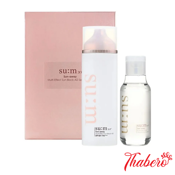 Set Kem Chống Nắng Đa Năng sum37 Sun Away Multi Effect Sun Block AD Special Set