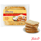 Bánh Tráng Nước Cốt Dừa Nướng Sẵn Ăn vặt cô Hai 55g