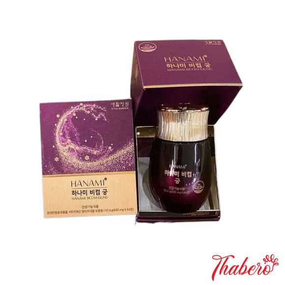Viên Uống đẹp da  Chống Lão Hoá Và Cân Bằng Nội Tiết Tố LG Hanami Bcom Gung The Blossom