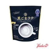 Bột Latte Mè Đen Không Caffein Kuki (Kurogoma Latte) - Bịch màu đen