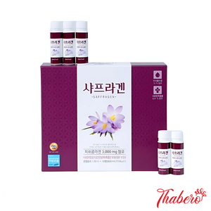 Nước uống collagen nhụy hoa nghệ tây Saffron Collagen 3000mg tăng cường sức đề khán, làm đẹp da, chống nhăn, ngừa mụn, trị nám